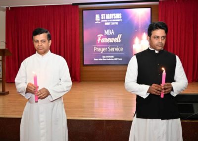 Farewell Prayer Service