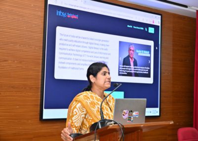 Workshop on AI and Gen AI for second-year MBA students: Infosys Springboard