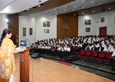 Workshop on AI and Gen AI for second-year MBA students: Infosys Springboard