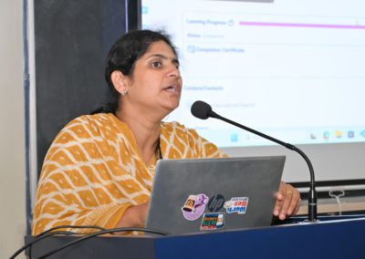 Workshop on AI and Gen AI for second-year MBA students: Infosys Springboard