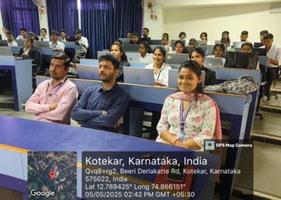 Workshop on "Python for Data Analysts": part of the MOU initiative with Infosys Springboard