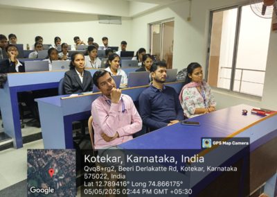 Workshop on "Python for Data Analysts": part of the MOU initiative with Infosys Springboard