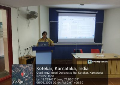 Workshop on "Python for Data Analysts": part of the MOU initiative with Infosys Springboard