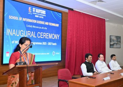 Inauguration of MCA and MSc (2025–2027) Batches