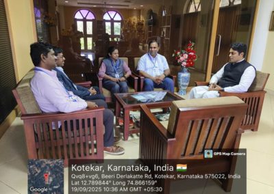 Christ University Team Visit: Insights on AI and Research Partnerships