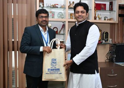 Christ University Team Visit: Insights on AI and Research Partnerships
