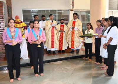 Monthi Fest Celebrated with Devotion at AIMIT