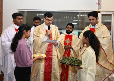 Monthi Fest Celebrated with Devotion at AIMIT