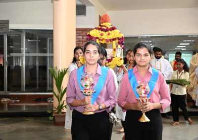 Monthi Fest Celebrated with Devotion at AIMIT