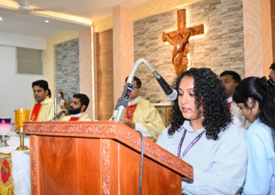 Monthi Fest Celebrated with Devotion at AIMIT