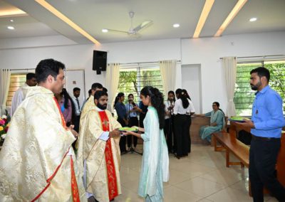 Monthi Fest Celebrated with Devotion at AIMIT
