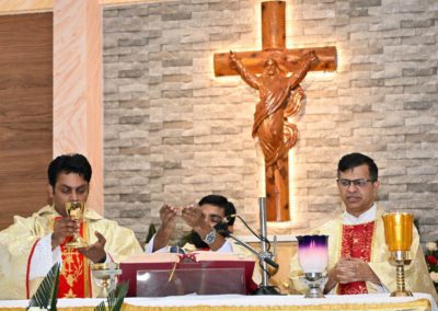 Monthi Fest Celebrated with Devotion at AIMIT