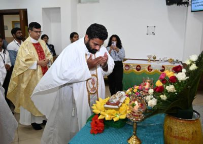 Monthi Fest Celebrated with Devotion at AIMIT