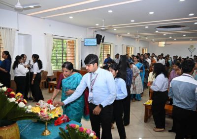 Monthi Fest Celebrated with Devotion at AIMIT