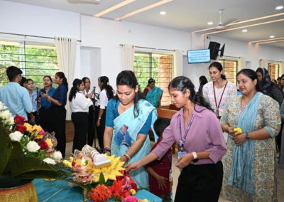 Monthi Fest Celebrated with Devotion at AIMIT