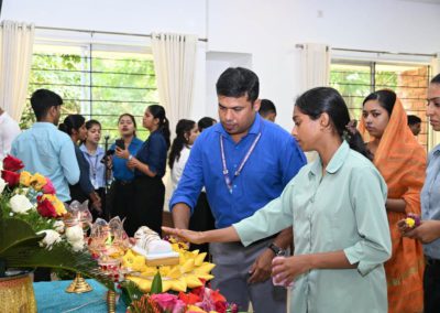 Monthi Fest Celebrated with Devotion at AIMIT