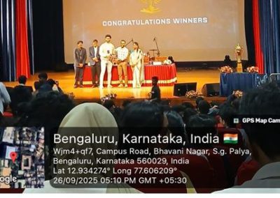 Report on Gateways 2k25 – Neon Nexus Student fest at Christ (deemed to be University) Bangalore central campus